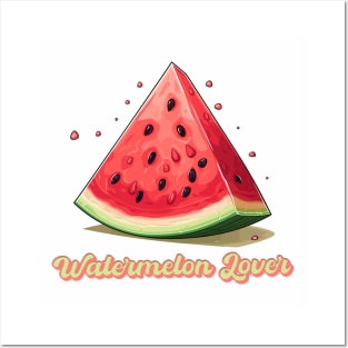 Watermelon lover Posters and Art